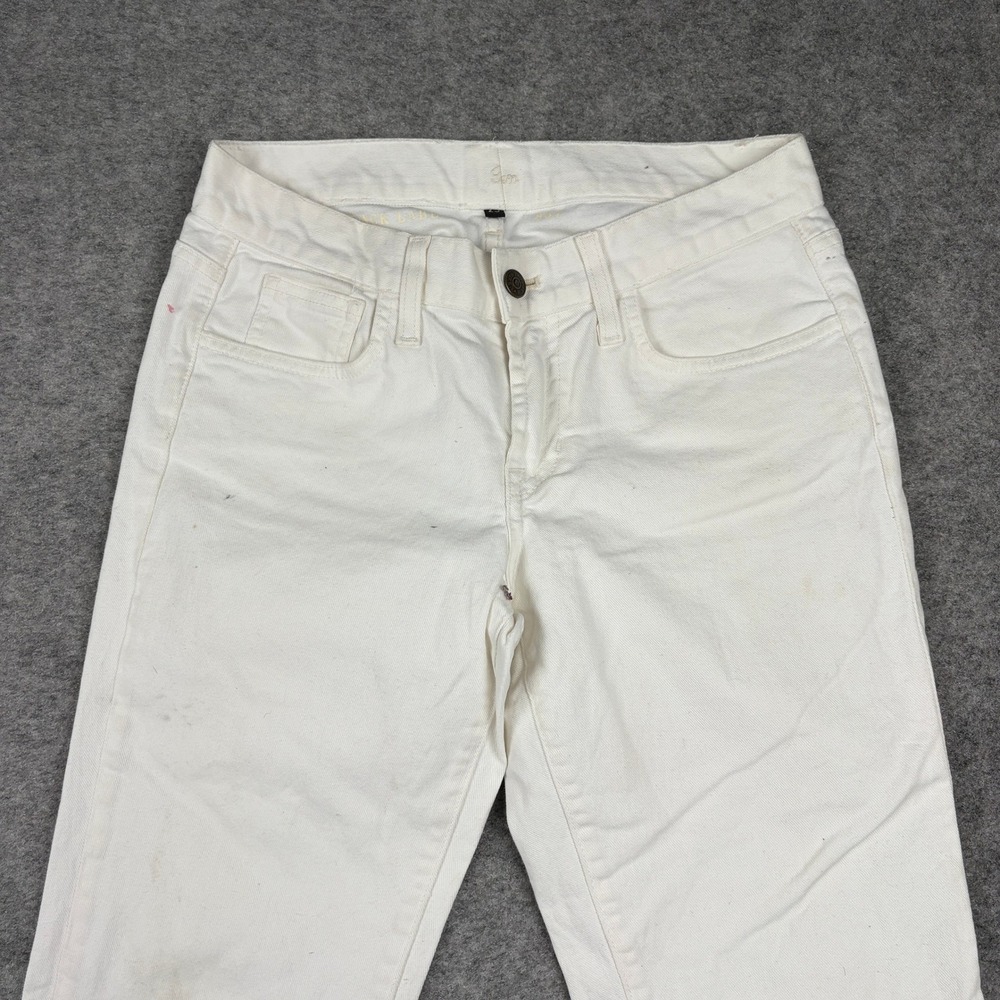 Ralph Lauren‎ Black Label Jeans Womens 29 White 867 Bootcut Flare Pony Logo
